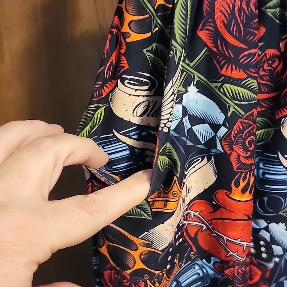 Small Joggers Old School Print SUPER CUTE! - Picture 4 of 4
